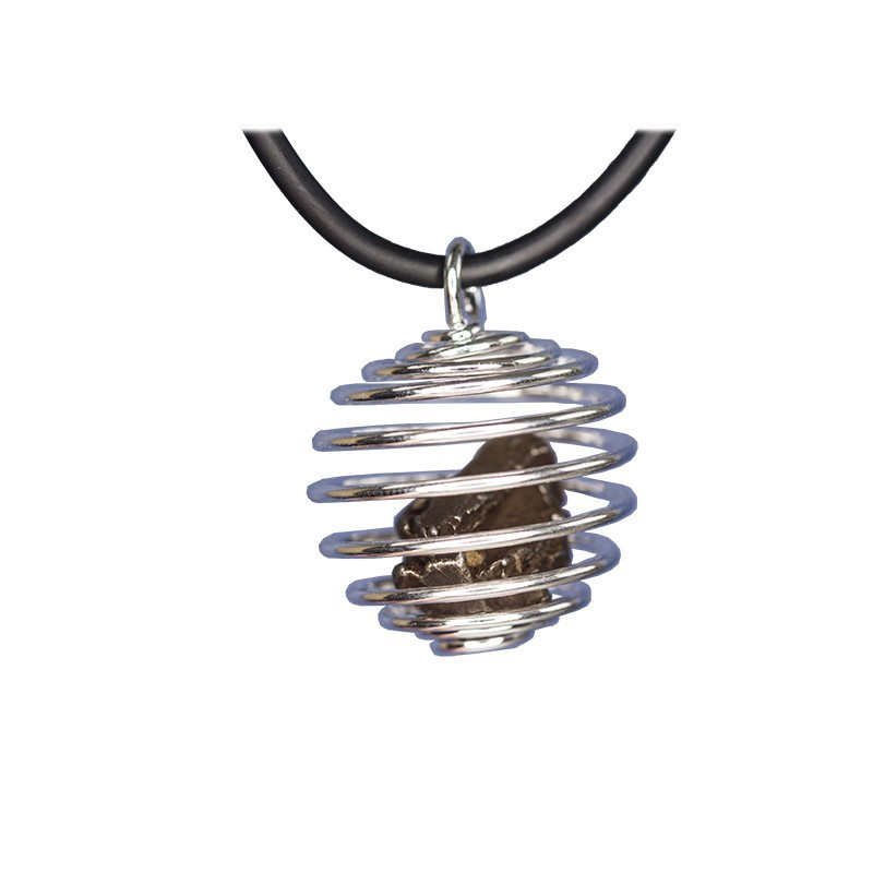 Naszyjnik METEORYT wewnątrz spirali