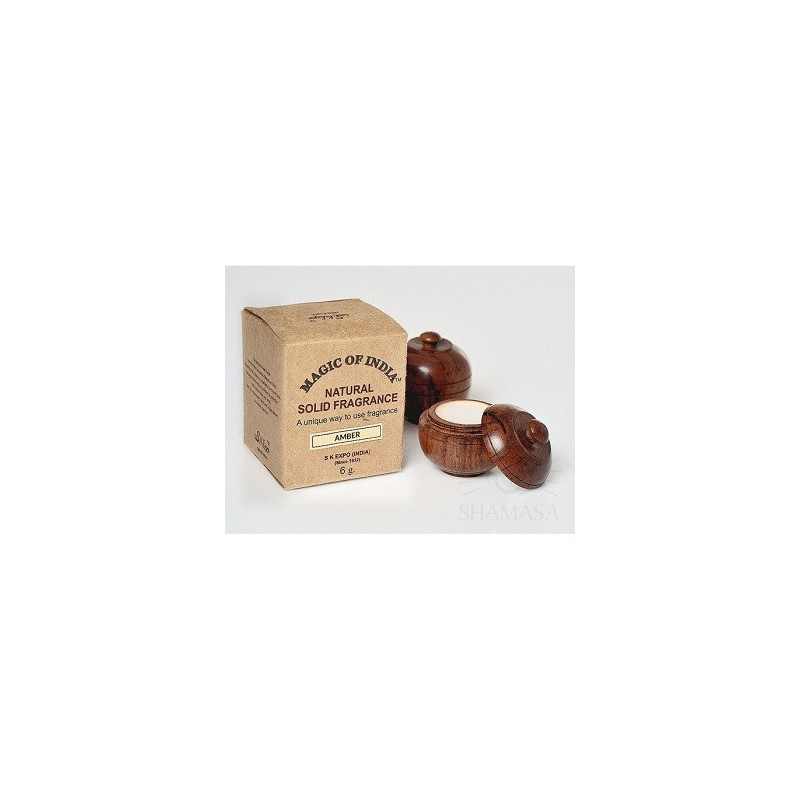 Amber - naturalne perfumy w kremie 6 g Magic of India