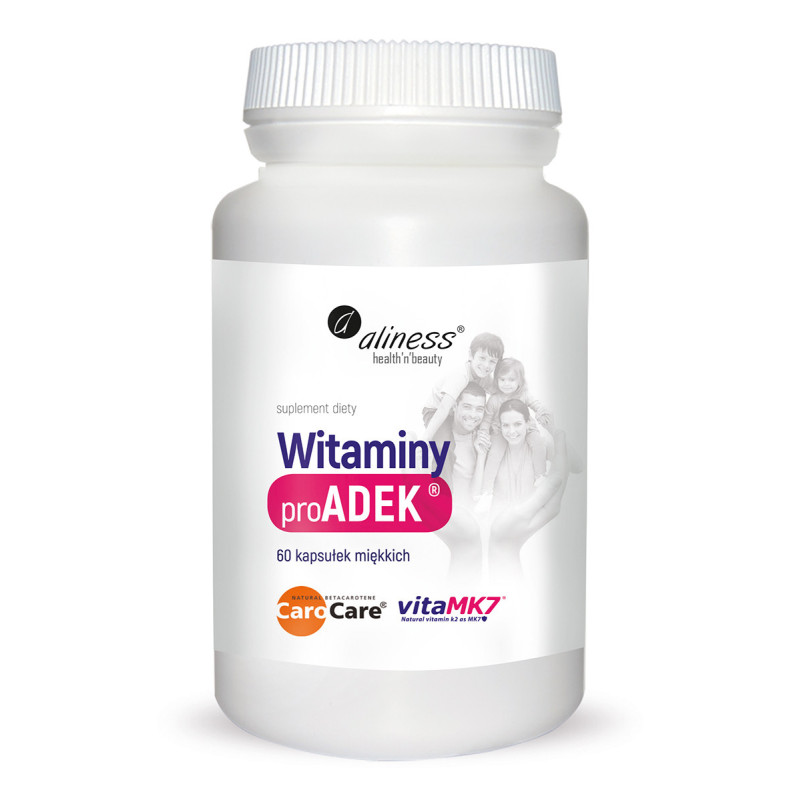 Witaminy proADEK (60 kapsułek miękkich) Aliness 