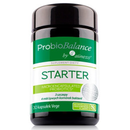 ProbioBALANCE Starter 4 mld (30 kaps. VEGE) Aliness