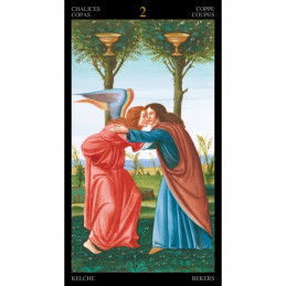Golden BOTTICELLI Tarot - karty tarota 