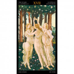Golden BOTTICELLI Tarot - karty tarota 