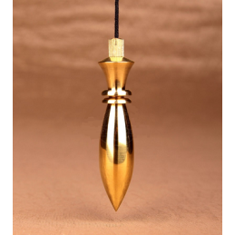 Wahadło Karnak mosiądz - 3 cm