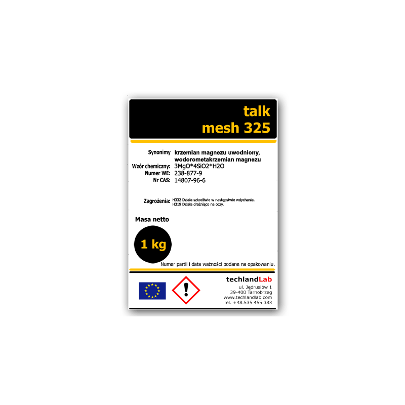 Talk 325 mesh - 1000 g