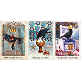 TAROT KRUKÓW, MJ Cullinane (książeczka + karty)