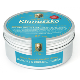 Mazidło Klasztorne MUSCULUS chłodzące - Na skórę w okolicach mięśni (150 ml) Klimuszko (02.2022)