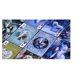 Bicycle: Unicorns by Anne Stokes - karty do gry