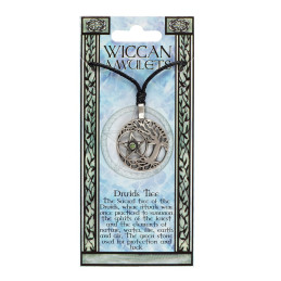 WICCAN AMULET - Druids Tree - naszyjnik na sznurku
