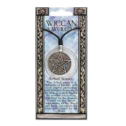 WICCAN AMULET - Astral Senses - naszyjnik na sznurku