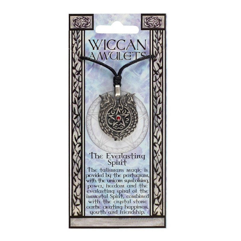 WICCAN AMULET - The Everlasting Spirit - naszyjnik na sznurku