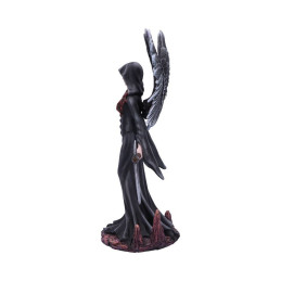 Take my Soul - Weź moją duszę - Gotycka figurka Kobiety-Żniwiarza z kosą (23,5 cm)