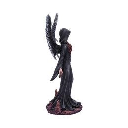 Take my Soul - Weź moją duszę - Gotycka figurka Kobiety-Żniwiarza z kosą (23,5 cm)