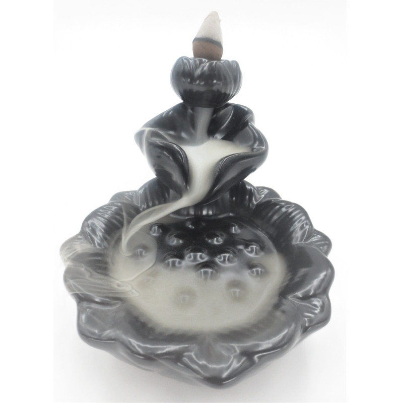 Kadzielniczka ceramiczna Backflow LOTUS (przepływ zwrotny)