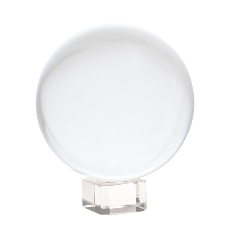 Kryształowa kula (6 cm) na szklanej podstawie