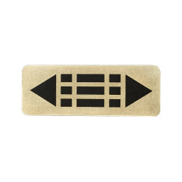 AMULET SYMBOL ATLANTÓW - MIEDŹ
