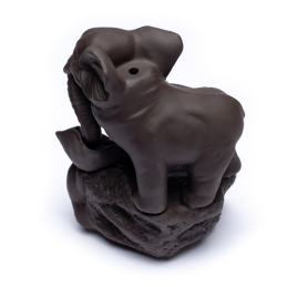 Kadzielniczka ceramiczna ELEPHANT (słoń) z przepływem zwrotnym