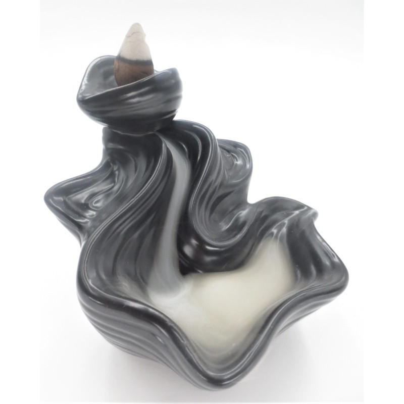 Kadzielniczka ceramiczna Backflow WODOSPAD (przepływ wsteczny, zwrotny)